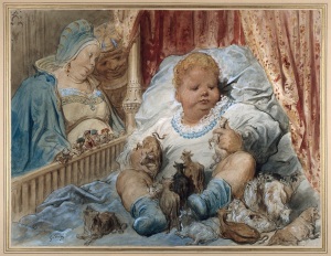 L’enfance de Pantagruel, vers 1873